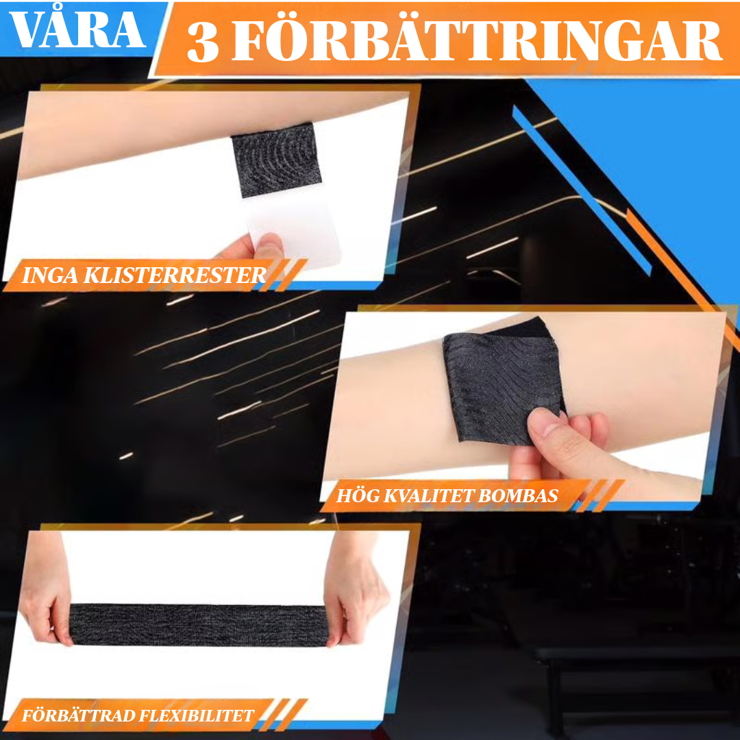Förskurna axelband