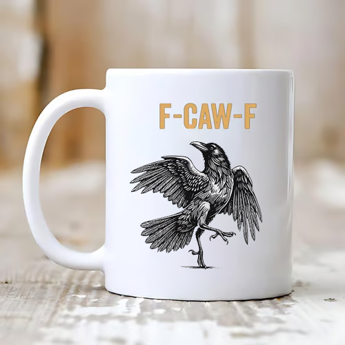 F-Caw-F Rolig kyckling mugg