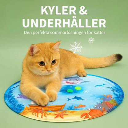 Kylande matta för katter