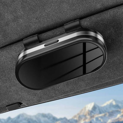 Bilglasögonhållare