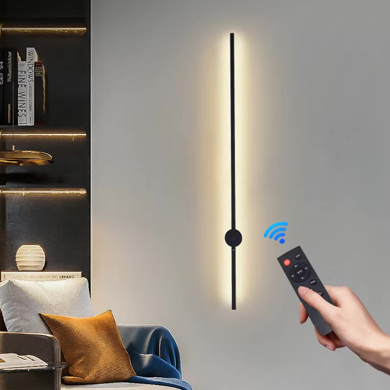 Trådlös vägglampa med modern design