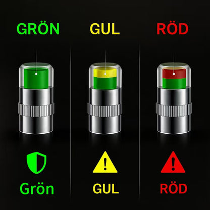 Däckventil med tryckövervakning – säker & pålitlig körning
