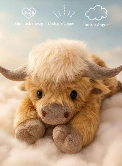 Mjukisdjur Highland Ko – söt och kramvänlig