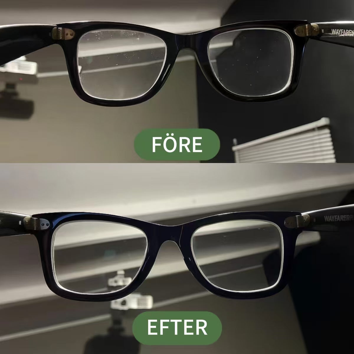 Ultraljudsrengörare för glasögon och smycken