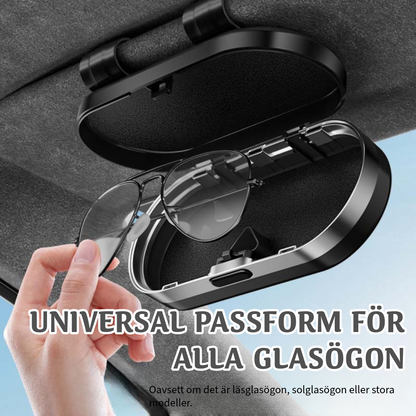 Bilglasögonhållare