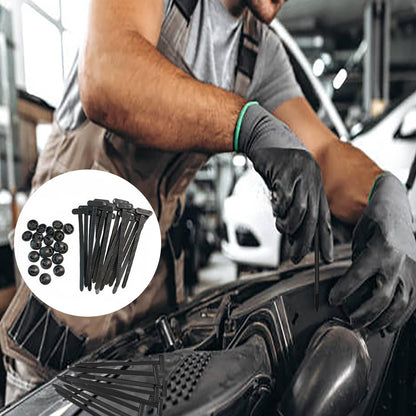 Återanvändbara nylon kabelband – 50-pack