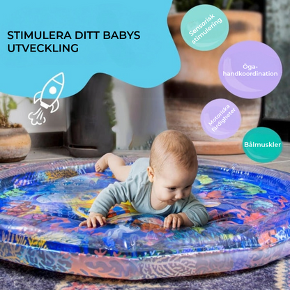 Uppblåsbar Baby Vattenmatta