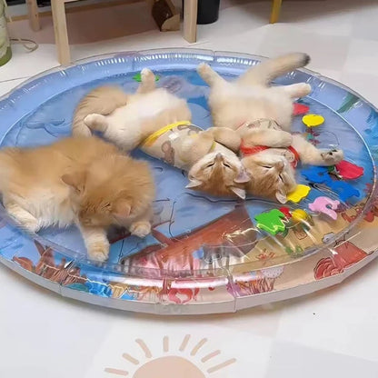 Kylande matta för katter