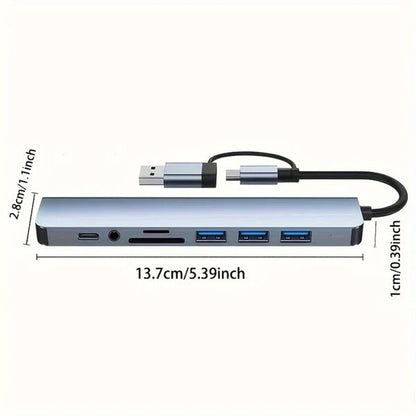 8-i-2 USB-hubb