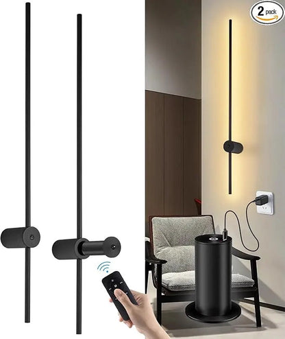 Trådlös vägglampa med modern design