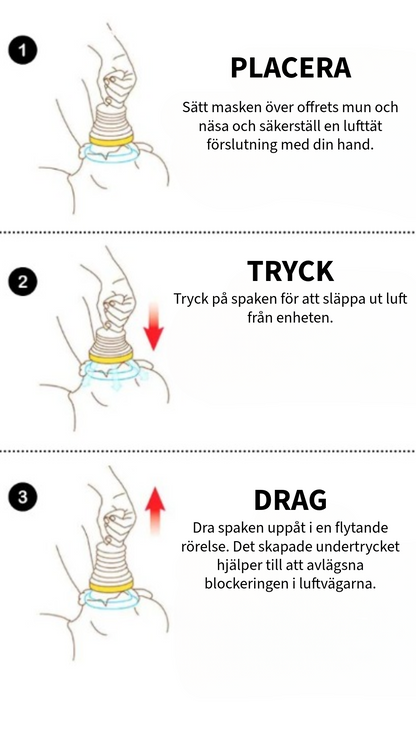 Anti-Kvävnings Nödapparat