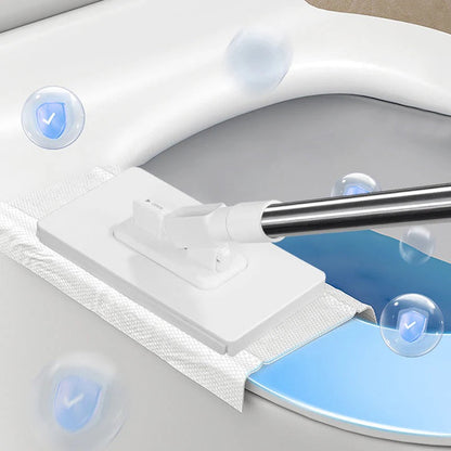 Damm Mopp för engångsbruk med 4 återanvändbara dukar