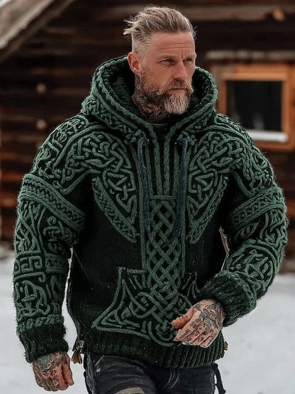 Mönstrad viking tröja