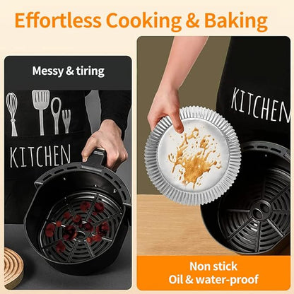 Aluminiumform för Airfryer | 50 stycken