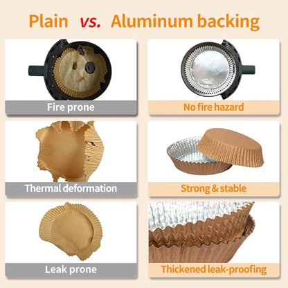 Aluminiumform för Airfryer | 50 stycken