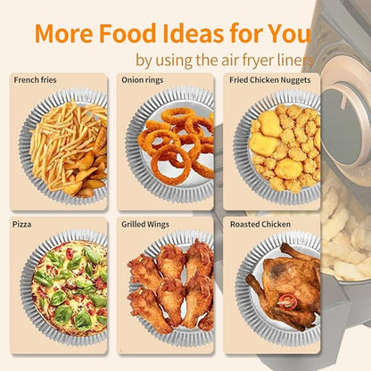 Aluminiumform för Airfryer | 50 stycken