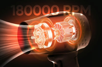 Trådlös kraftfull blåsare