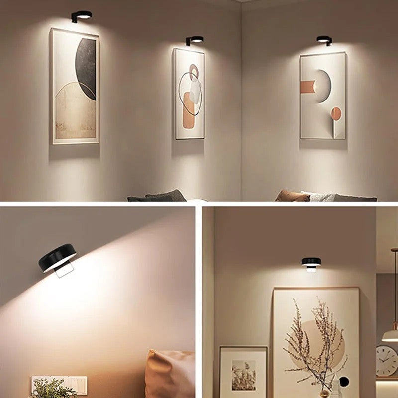 Magnetisk trådlös lampa – 1 set [3 st]