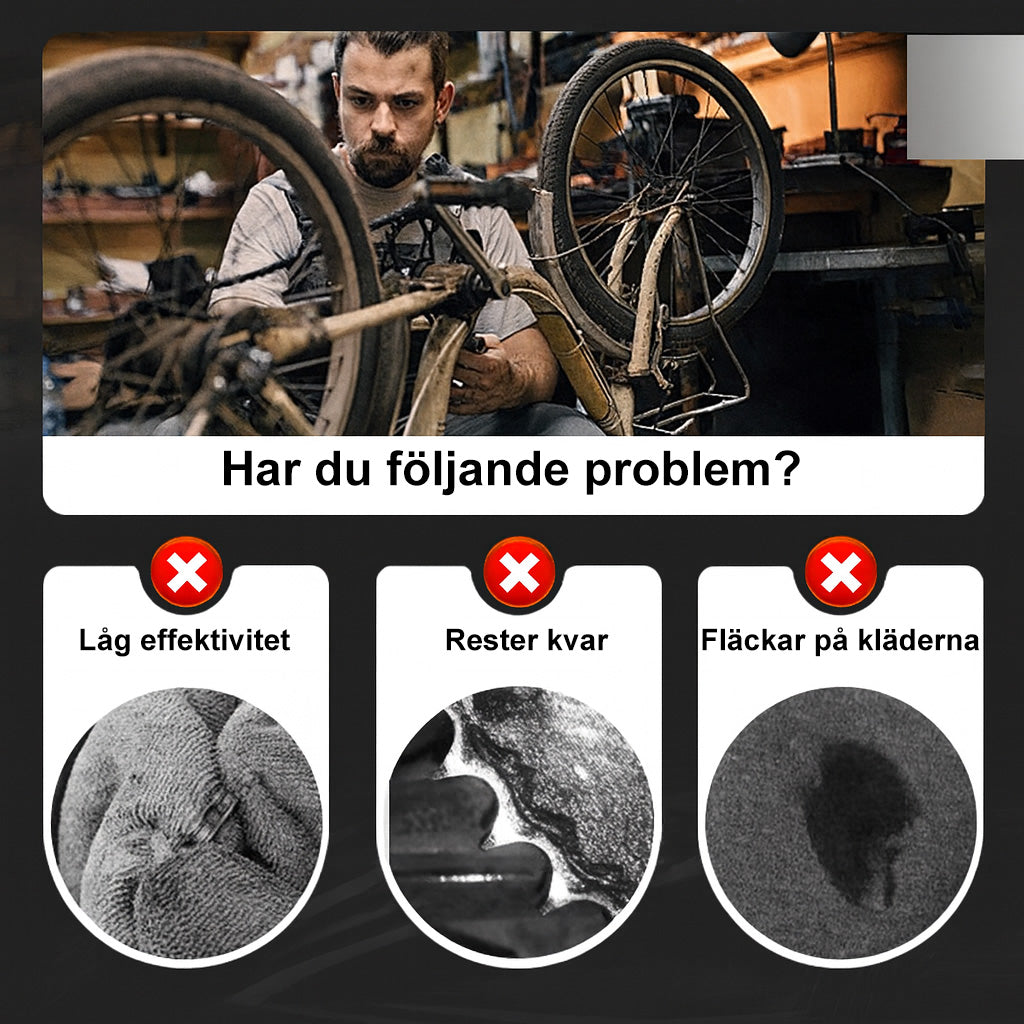 Professionellt kedje rengöringsverktyg för cyklar – rengör din kedja enkelt!
