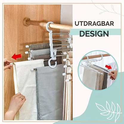 Multifunktionell byxhängare – Rensa upp din garderob