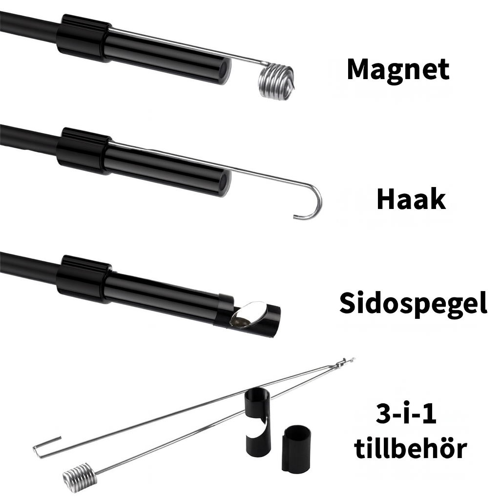 3-i-1 endoskop
