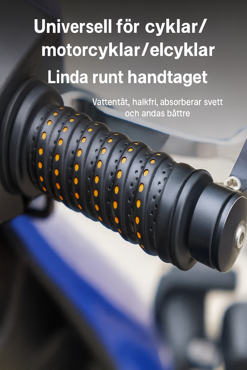 Ergonomiska motorhandtag med tryck punktmönster