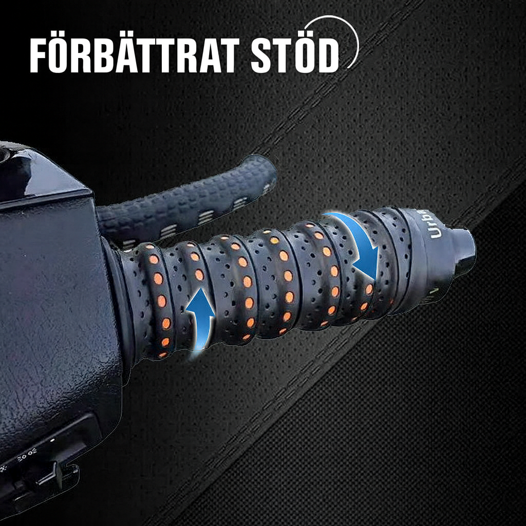 Ergonomiska motorhandtag med tryck punktmönster