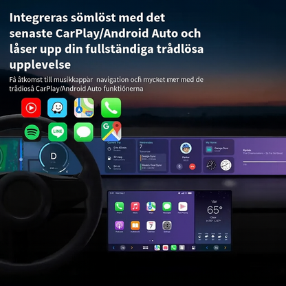 Ultra Cube – Trådlös adapter för CarPlay och Android Auto