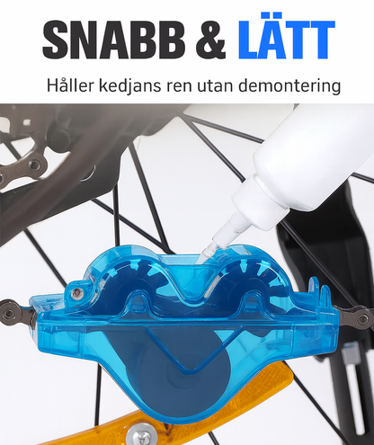 Professionellt kedje rengöringsverktyg för cyklar – rengör din kedja enkelt!