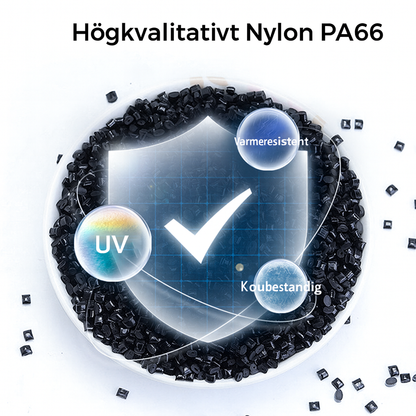 Återanvändbara nylon kabelband – 50-pack