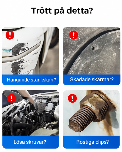 Återanvändbara nylon kabelband – 50-pack