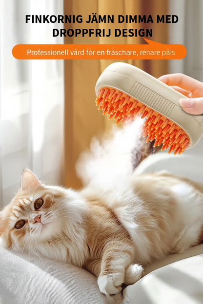 Ångkam för husdjur