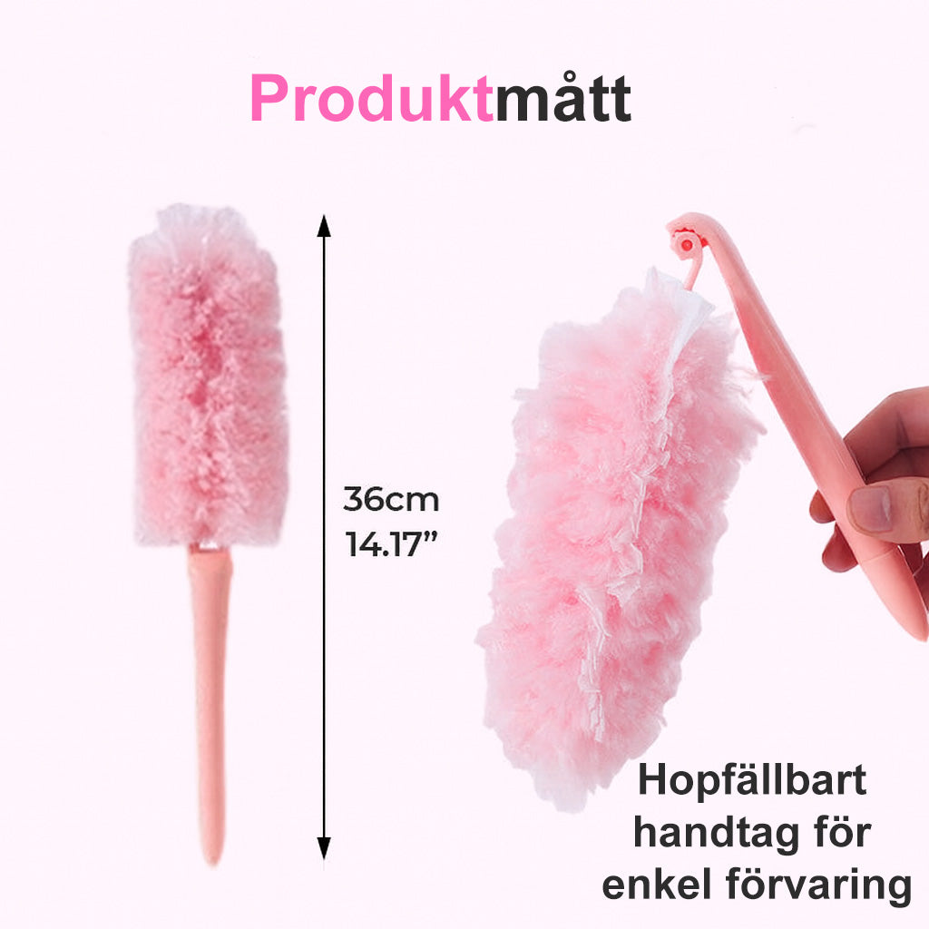 hopfällbar och tvättbar, perfekt för ytrengöring