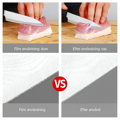 Mini knivslip med sugkopp – kompakt & säker slipning