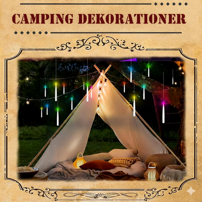 12 svävande LED-ljus med trollstav fjärrkontroll – flamlösa hängande ljus för jul- & halloween­dekoration