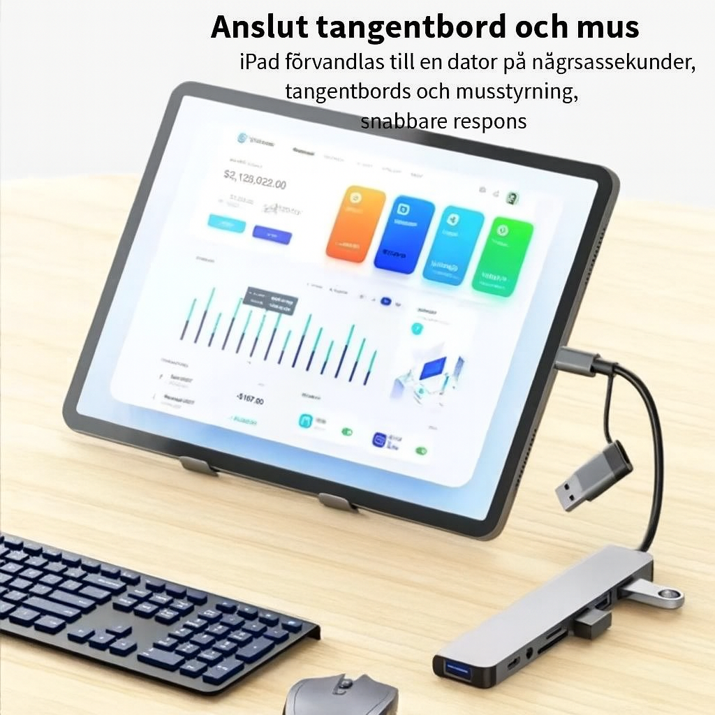 8-i-2 USB-hubb