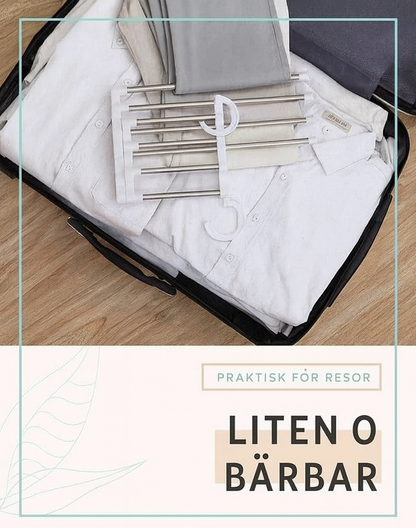 Multifunktionell byxhängare – Rensa upp din garderob