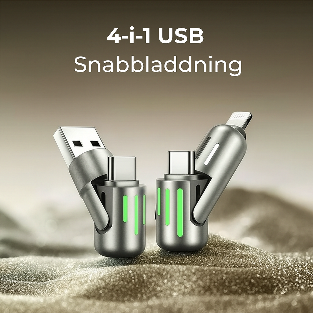 4-i-1-laddningskabel