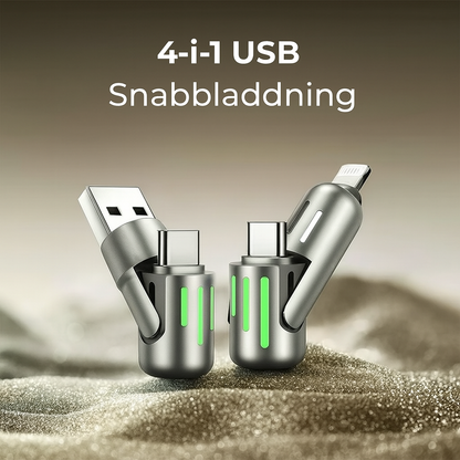 4-i-1-laddningskabel