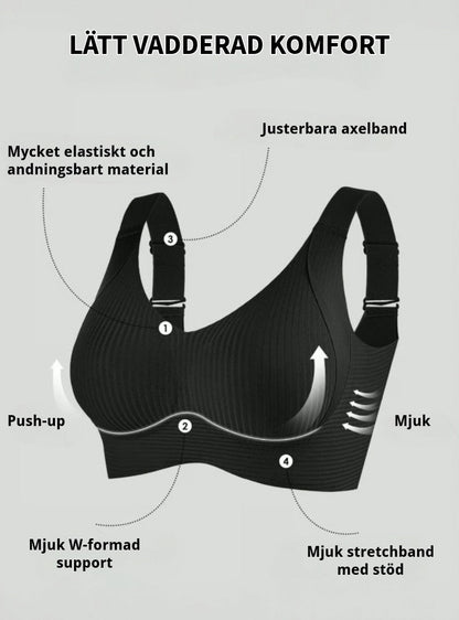 Bygellös Push-Up BH