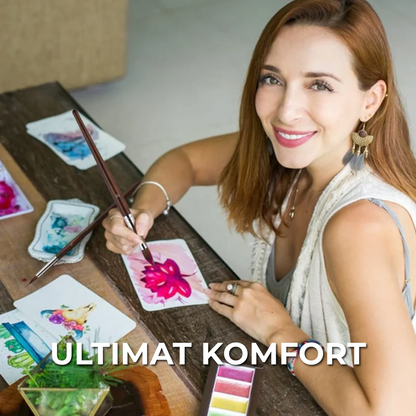 Professionella Precision Akvarellpenslar | 4 Stycken