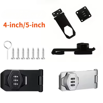 Kombinationslås för skåp och dörrar
