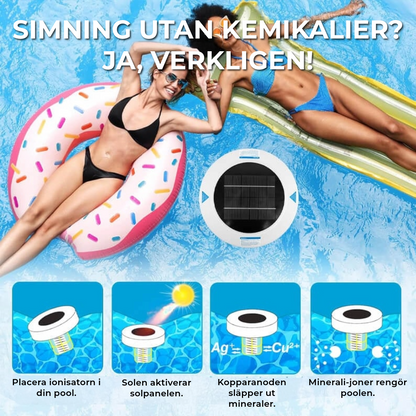 Solenergi poolionisator