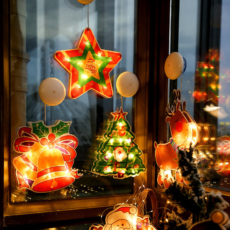Jul-fönster hänglampa