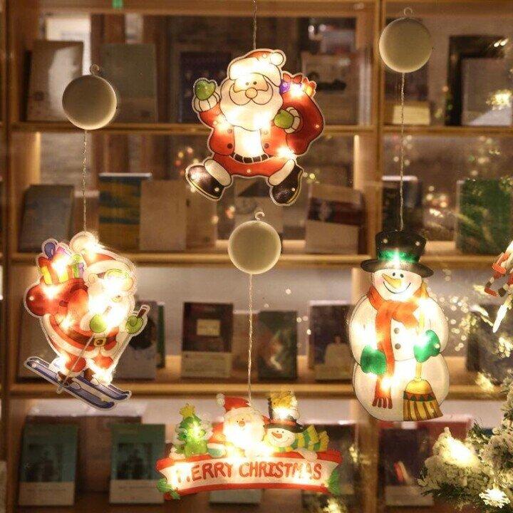 Jul-fönster hänglampa