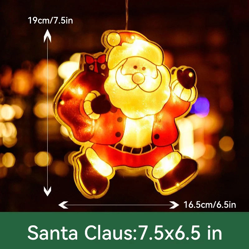 Jul-fönster hänglampa