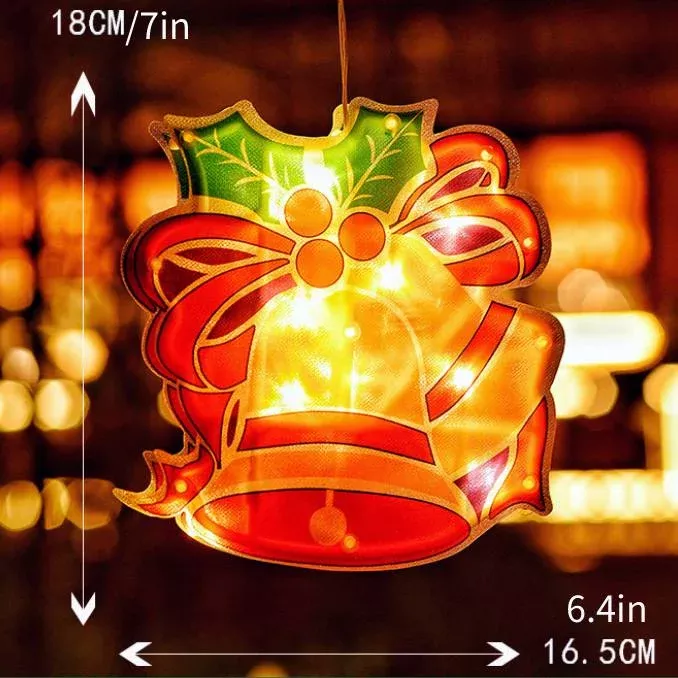 Jul-fönster hänglampa