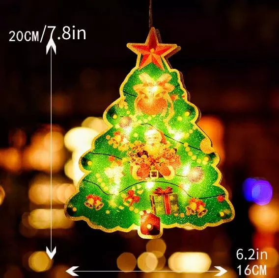Jul-fönster hänglampa