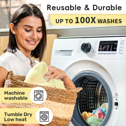 Återanvändningsbart mikrofiber kökspapper