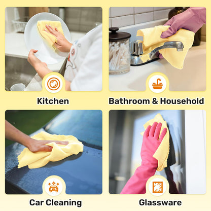 Återanvändningsbart mikrofiber kökspapper